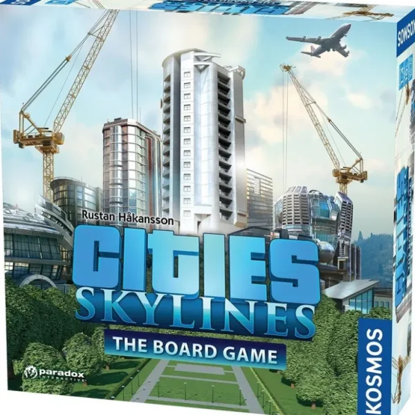 Best Cities: Skylines TAK 691462 - Miniature Marvels: Airplane Models & Painted Dice Board Game