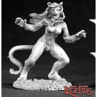 Fashion Cleo, Weretigress: Dark Heaven Legends RPR 02575 - Miniature Marvels: Airplane Models & Painted Dice Miniature