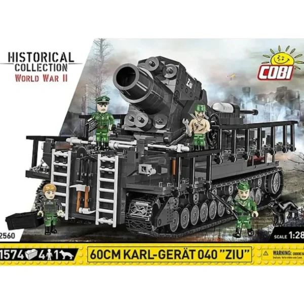 COBI 2560 60 cm Karl-Gert 040 ZIU2560 - Miniature Marvels: Airplane Models & Painted Dice* Airplane Model