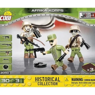 COBI 2050 Afrika Corps - Miniature Marvels: Airplane Models & Painted Dice* Airplane Model