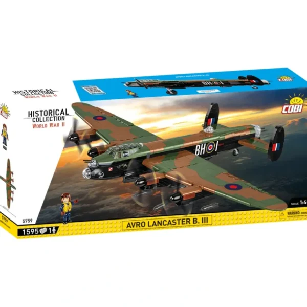 Cobi 5759 Avro Lancaster B.III "Dambusters" - Miniature Marvels: Airplane Models & Painted Dice* Airplane Model