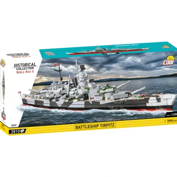 Cobi 4839 Battleship Tirpitz - Miniature Marvels: Airplane Models & Painted Dice* Airplane Model