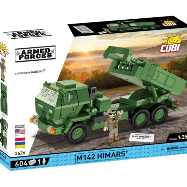 Cobi 2626 M142 HIMARS - Miniature Marvels: Airplane Models & Painted Dice* Airplane Model