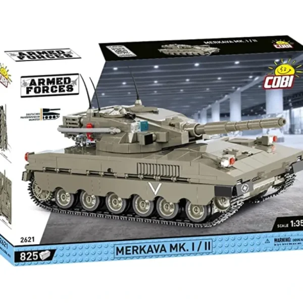 COBI 2621 Merkava Mk. 1/2 - Miniature Marvels: Airplane Models & Painted Dice* Airplane Model