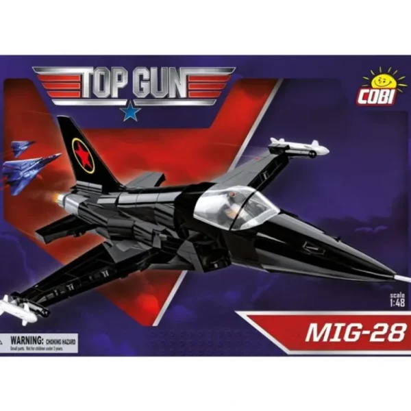 Cobi 5859 MiG-28 - Miniature Marvels: Airplane Models & Painted Dice* Airplane Model