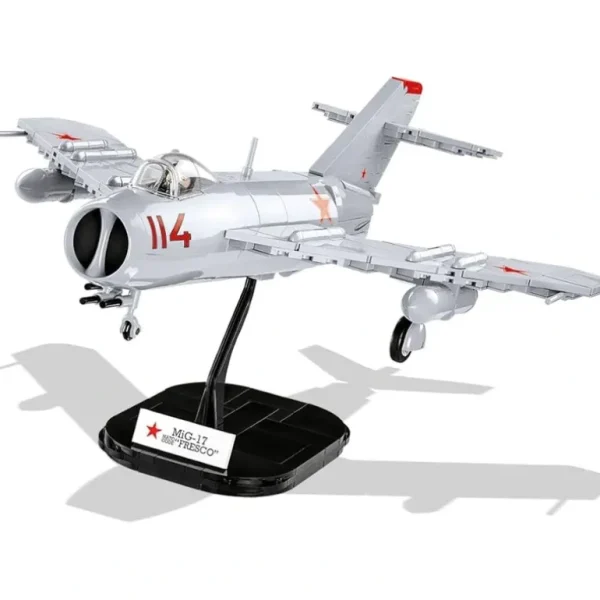 Cobi 5823 MiG-17 NATO Code "Fresco" - Miniature Marvels: Airplane Models & Painted Dice* Airplane Model