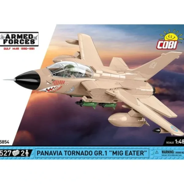 Cobi 5854 Panavia Tornado GR.1 "MiG Eater" - Miniature Marvels: Airplane Models & Painted Dice* Airplane Model