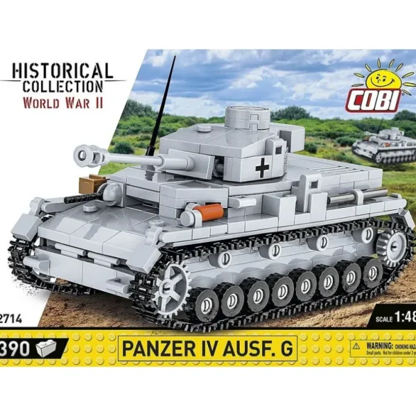 Cobi 2714 Panver IV Ausf.G - Miniature Marvels: Airplane Models & Painted Dice* Airplane Model