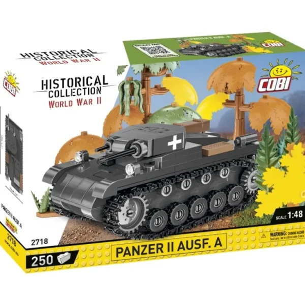 Cobi 2718 Panzer II Ausf. A - Miniature Marvels: Airplane Models & Painted Dice* Airplane Model