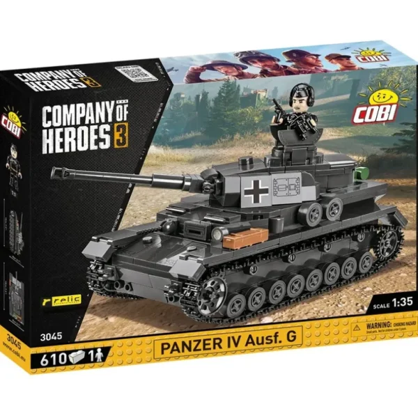 Cobi 3045 Panzer IV Ausf. G - Miniature Marvels: Airplane Models & Painted Dice* Airplane Model