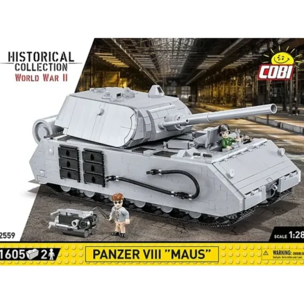 COBI 2559 Panzer VIII Maus - Miniature Marvels: Airplane Models & Painted Dice* Airplane Model