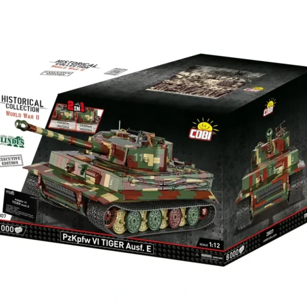 Cobi 2807 PzKpfw VI Ausf. E Panzer Tank (Executive Edition 8000pcs) - Miniature Marvels: Airplane Models & Painted Dice* Airplane Model