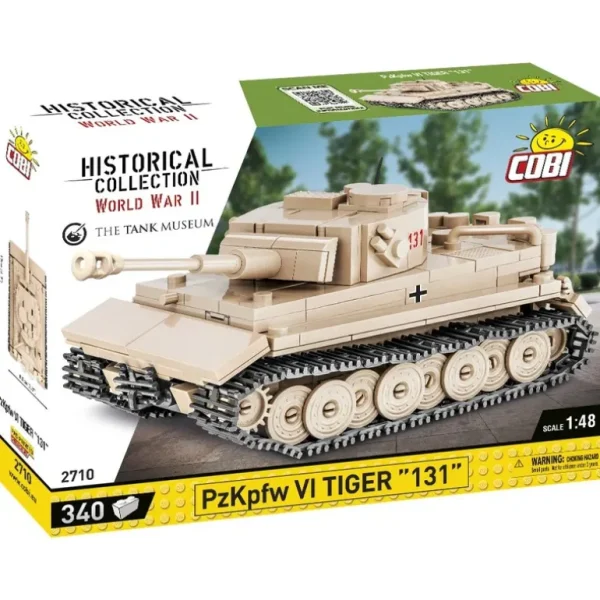 COBI 2710 PzKpfw VI Tiger 131 - Miniature Marvels: Airplane Models & Painted Dice* Airplane Model