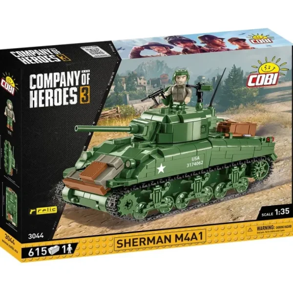 Cobi 3044 Sherman M4A1 - Miniature Marvels: Airplane Models & Painted Dice* Airplane Model