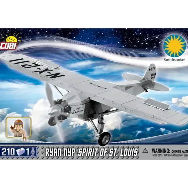 COBI 21074 Spirit of St Louis - Miniature Marvels: Airplane Models & Painted Dice* Airplane Model