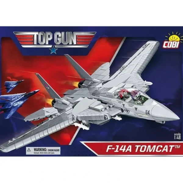 COBI 5811 Top Gun F-14 Tomcat - Miniature Marvels: Airplane Models & Painted Dice* Airplane Model