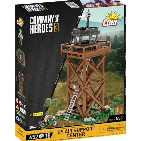 Cobi 3042 US Air Support Center - Miniature Marvels: Airplane Models & Painted Dice* Airplane Model