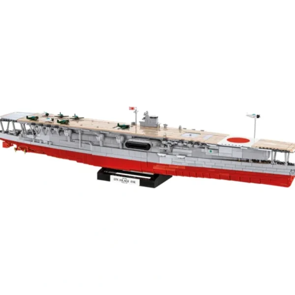 Cobi 4851 WWII IJN Akagi Aircraft Carrier - Miniature Marvels: Airplane Models & Painted Dice* Airplane Model