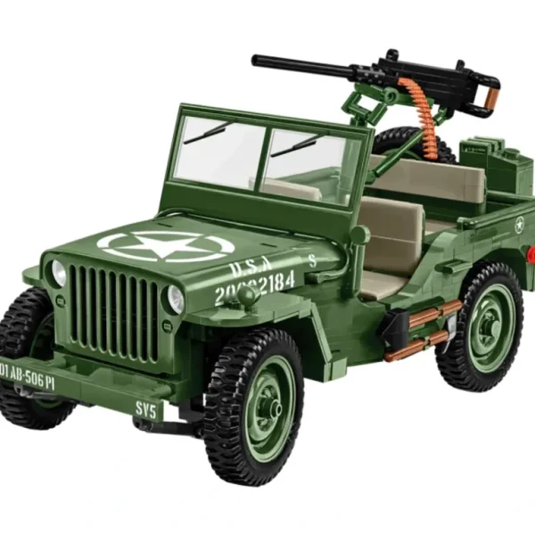 Cobi 2805 WWII Jeep Willys MB - Miniature Marvels: Airplane Models & Painted Dice* Airplane Model