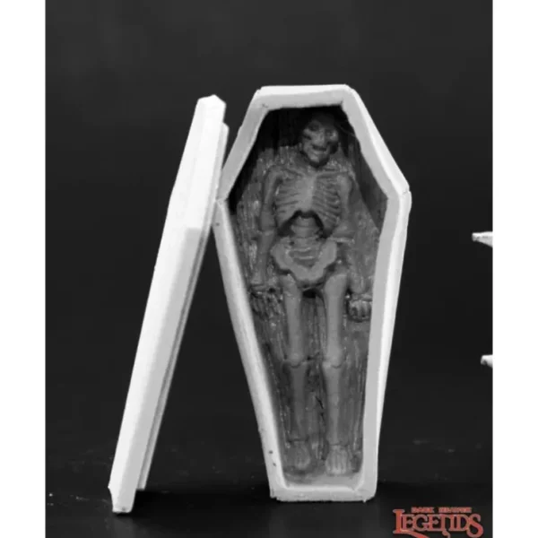 Fashion Coffin and Corpse: Dark Heaven Legends RPR 03685 - Miniature Marvels: Airplane Models & Painted Dice Miniature