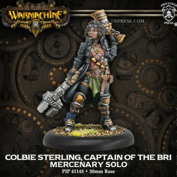 Discount Colbie Sterling, Captain of the BRI (Variant): Mercenaries - Solo PIP 41145 - Miniature Marvels: Airplane Models & Painted Dice Miniature