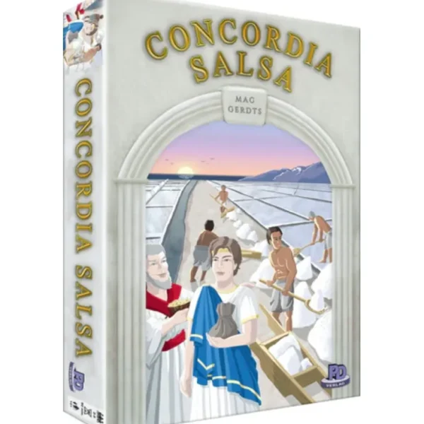 Outlet Concordia - Salsa Expansion: Rio Grande Games RGG 527 - Miniature Marvels: Airplane Models & Painted Dice Board Game