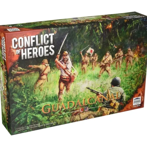 Cheap Conflict of Heroes: Guadalcanal AYG 5014 - Miniature Marvels: Airplane Models & Painted Dice Board Game