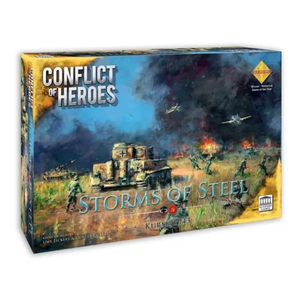 Cheap Conflict of Heroes: Storms of Steel - Kursk 1943 3rd Edition AYG 5012 - Miniature Marvels: Airplane Models & Painted Dice Board Game