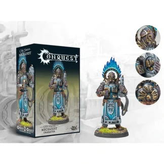 Store Conquest, City States - Mechanist (PBCS703) LTG CONQ-15202 - Miniature Marvels: Airplane Models & Painted Dice Miniature