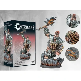 Clearance Conquest, Dweghom - Herald of Magma (Officer) (PBW7343) LTG CONQ-13406 - Miniature Marvels: Airplane Models & Painted Dice Miniature
