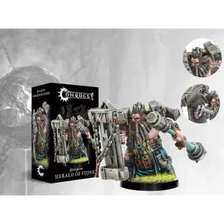 Discount Conquest, Dweghom - Herald of Stone (PBW7337) LTG CONQ-12355 - Miniature Marvels: Airplane Models & Painted Dice Miniature