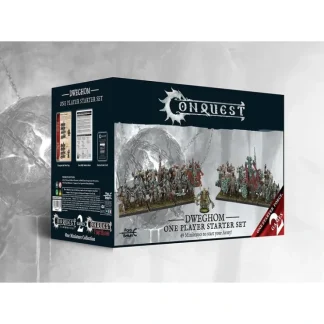 Discount Conquest, Dweghom - One Player Starter Set (PBW6057) LTG CONQ-13864 - Miniature Marvels: Airplane Models & Painted Dice Miniature
