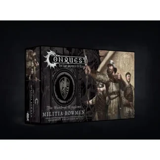Shop Conquest, Hundred Kingdoms - Militia Bowmen (PBW2226) LTG CONQ-10559 - Miniature Marvels: Airplane Models & Painted Dice Miniature
