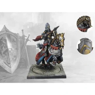 Flash Sale Conquest, Hundred Kingdoms - Mounted Noble Lord (PBW7231) LTG CONQ-13147 - Miniature Marvels: Airplane Models & Painted Dice Miniature