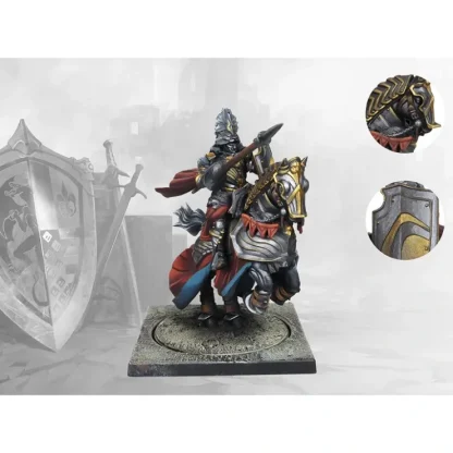 Flash Sale Conquest, Hundred Kingdoms - Mounted Noble Lord (PBW7231) LTG CONQ-13147 - Miniature Marvels: Airplane Models & Painted Dice Miniature