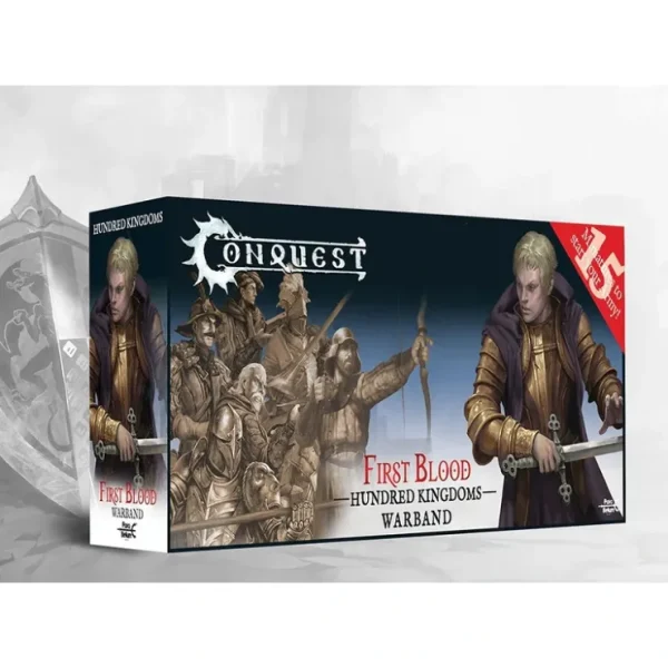 Fashion Conquest, Hundred Kingdoms - First Blood Warband (PBW6060) LTG CONQ-15233 - Miniature Marvels: Airplane Models & Painted Dice Miniature