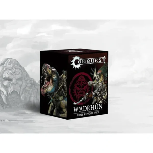 Hot Conquest, W'adrhun - Army Support Packs Wave 3 (PBW8031) LTG CONQ-13277 - Miniature Marvels: Airplane Models & Painted Dice Miniature