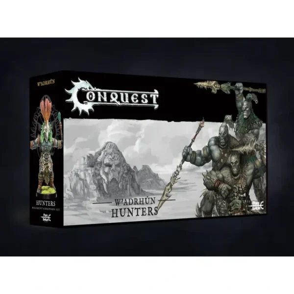 Clearance Conquest, W'adrhun - Hunters (PBW9005) LTG CONQ-12287 - Miniature Marvels: Airplane Models & Painted Dice Miniature