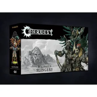 New Conquest, W'adrhun - Slingers (PBW9004) LTG CONQ-12270 - Miniature Marvels: Airplane Models & Painted Dice Miniature