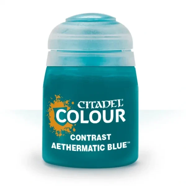 New CONTRAST: AETHERMATIC BLUE (18M - Miniature Marvels: Airplane Models & Painted Dice Paint