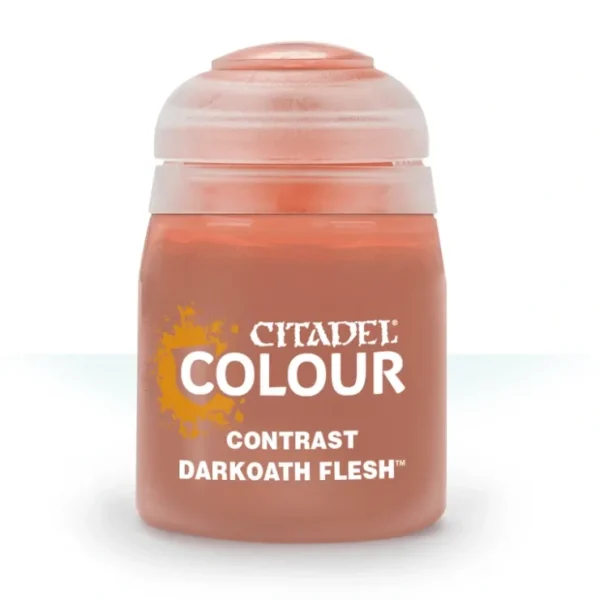 Fashion CONTRAST: DARKOATH FLESH (18ML) - Miniature Marvels: Airplane Models & Painted Dice Paint