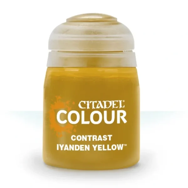 Store CONTRAST: IYANDEN YELLOW (18ML) - Miniature Marvels: Airplane Models & Painted Dice Paint