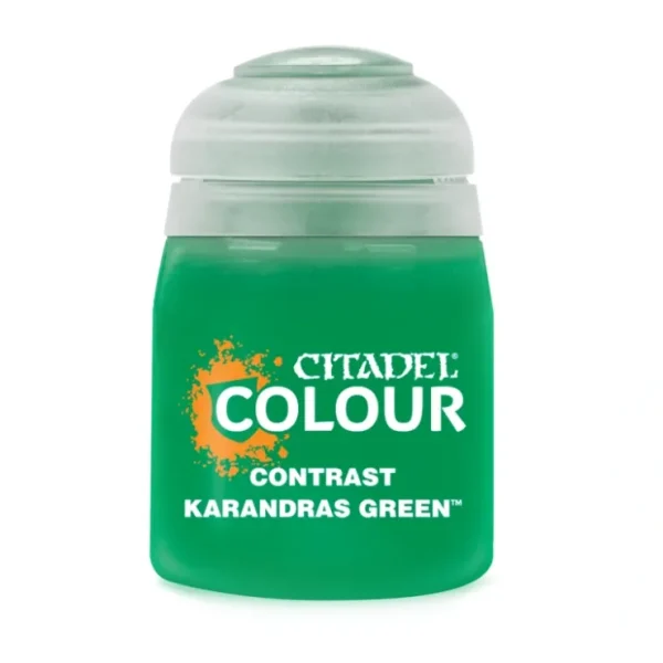 Sale CONTRAST: KARANDRAS GREEN (18ML) - Miniature Marvels: Airplane Models & Painted Dice Paint
