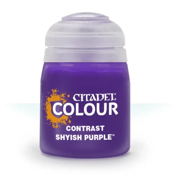 Best CONTRAST: SHYISH PURPLE (18ML) - Miniature Marvels: Airplane Models & Painted Dice Paint