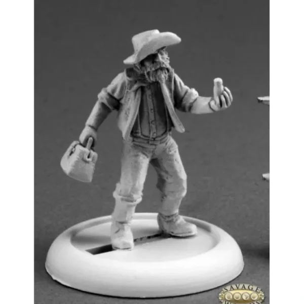 Store Coot Jenkins, Prospector: Savage Worlds RPR 59016 - Miniature Marvels: Airplane Models & Painted Dice Miniature