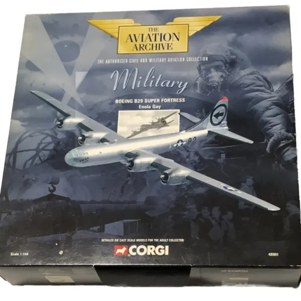 Corgi 48901 1:144 B-29 Superfortress USAAF "Enola Gay" - Miniature Marvels: Airplane Models & Painted Dice* Airplane Model