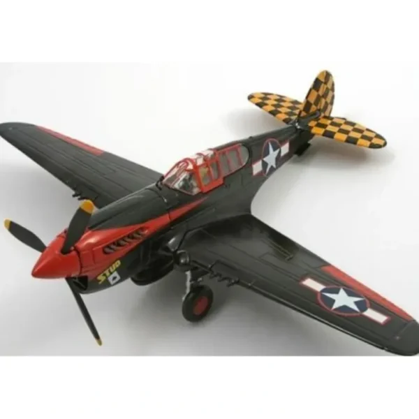 Corgi A35214 1:72 Curtiss P-40F Warhawk USAAF 325th FG Checkertails, "Stud", Robert Baseler - Miniature Marvels: Airplane Models & Painted Dice* Airplane Model