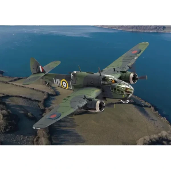 Corgi AA28902 1:72 Bristol Beaufort Mk I RAF No.217 Sqn Admiral Hipper Attack - Miniature Marvels: Airplane Models & Painted Dice* Airplane Model