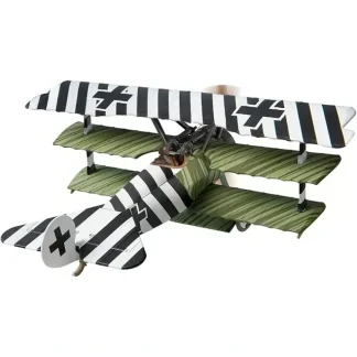 Corgi AA38305 1:48 Fokker Dr.I Triplane Luftstreitkrafte Jasta 6, Hans Kirschstein, Cappy, France, April 1918 - Miniature Marvels: Airplane Models & Painted Dice* Airplane Model