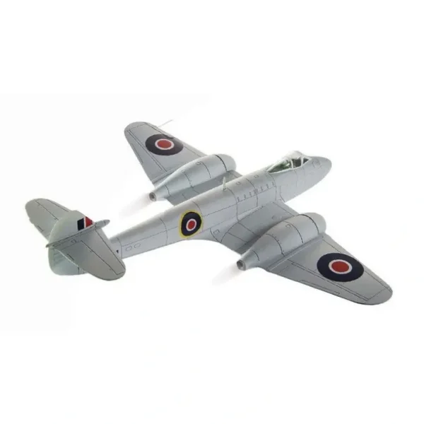 Corgi AA27402 1:72 Gloster Meteor F.Mk 3 RAF No.616 Sqn, EE239, Lubeck, Germany, 1945 - Miniature Marvels: Airplane Models & Painted Dice* Airplane Model